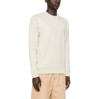 HUGO BOSS Hugo, Sweatshirts, male, Beige, Size: 2XL Salbo Sweatshirt