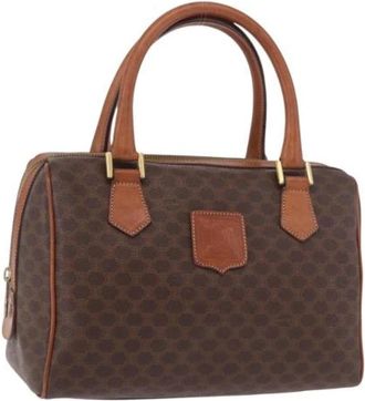 Celine Pre-owned Boston Bag - Dames - Vintage Handtas - Bruin - ONE Size - Leer - Vintage