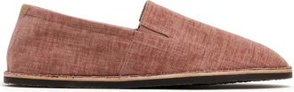 Brunello Cucinelli Mocassini con punta tonda - Rosso