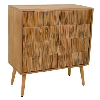 Wanderlust Deco Wanderlust Deco - Recibidor De Madera Marr&oacute;n 76x38x83