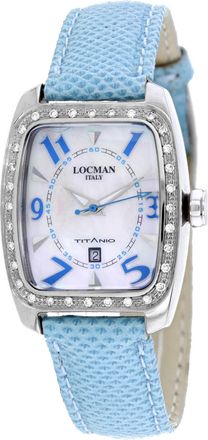Locman Womens Titanio Mother of Pearl Dial Watch