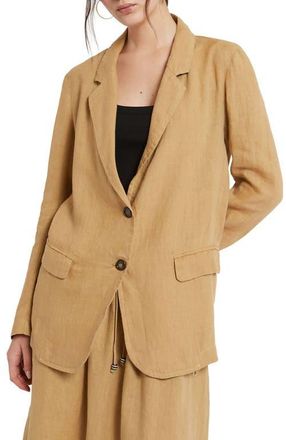 ottod'Ame Linen Jacket in Beige at Nordstrom, Size 40 It