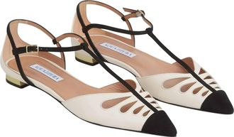 Aquazzura Ballerinas - Camille Flat Ballerinas - Gr. 36,5 (EU) - in Schwarz - f&uuml;r Damen