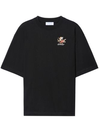 Off-white Fresco Bookish T-shirt - Zwart