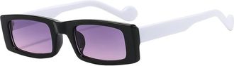 Generic Small Frame Hip Hop Mens and For Womens Sunglasses, Outdoor Vacation Beach Glasses (Color : H, Size : Medium)