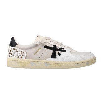 Premiata Sneakers, female, White, Size: 10 US Bskt Clay D Sneaker