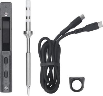 OEM Miniware - Kit De Soldador Inteligente, Mini Kit, Rango De Temperatura Ajustable De 50 A 400 &deg;, Usb Tipo C 65w Dc9-24v Ts101