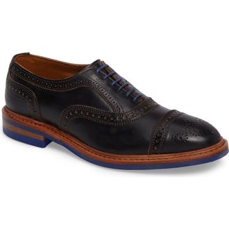 Allen Edmonds Strandmok Cap Toe Oxford in Black at Nordstrom, Size 10.5