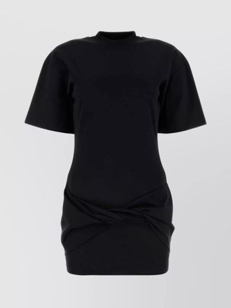 Off-white cotton dress