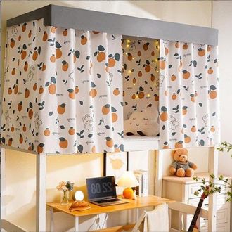 OEM Cortina Para Litera Tipo Loft, Cortinas Opacas Para Literas, Mosquitera Para Dormitorio, Cortina Para Cama Alta Tipo Tienda, Mosquitera Antipolvo
