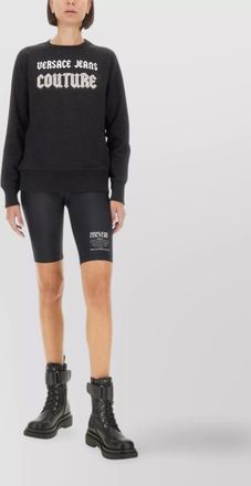 Versace Jeans Couture logo crew neck sweatshirt