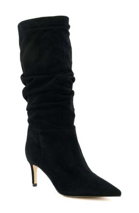 Dune London Slouch Pointed Toe Boot in Black at Nordstrom, Size 6Us