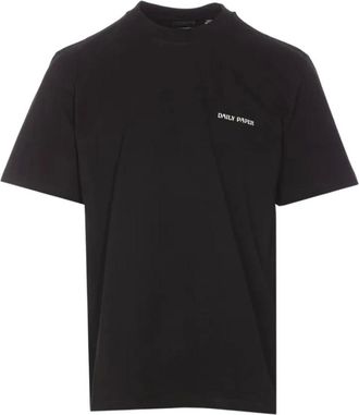 Daily Paper Clothing Tops, Heren, Zwart, S, Katoen, Minimalistisch Craft T-shirt