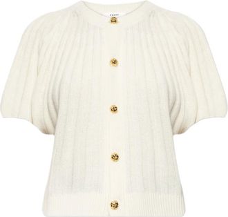 Frame Denim buttoned cardigan - women - Wool/Nylon/Yak - M - Neutrals