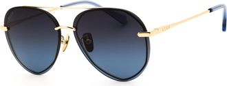 DIFF Eyewear LENOX GD-BL122P Gold/Blue Gradient Polarized