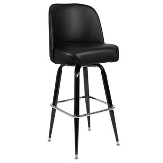 Flash Furniture Metal Barstool with Swivel Bucket Seat