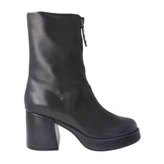 Elvio Zanon Heeled Boots, female, Black, 6 UK, Heeled Ankle Boot