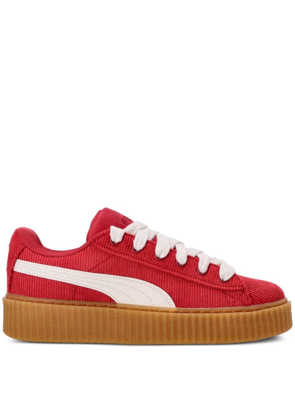 Puma red shoes 10 best sale