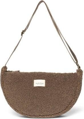 Studio Noos crossbody tas Teddy Maxi bruin