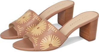 Jack Rogers Susie Sandals Womens Cafe Au Lait Block Heel Slide ZOGG3618