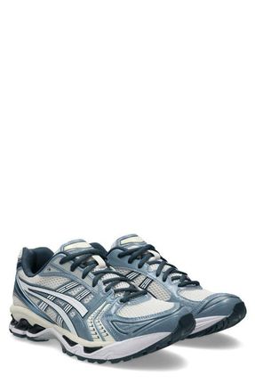 Asics Gender Inclusive GEL-KAYANO 14 Sneaker in Cream/Raw Indigo at Nordstrom, Size 13.5 Womens