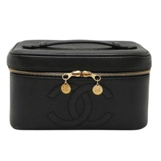 Chanel Pre-owned Handbags, female, Black, Size: ONE SIZE Pre-owned Vintage Leather Handbag