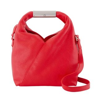 Maison Margiela Tassen, Dames, Rood, ONE Size, Leer, Japanse Kleine Portemonnee