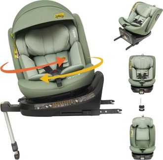 OEM Silla De Coche Infantil, Instalaci&oacute;n Isofix, Arn&eacute;s De Cinco Puntos, Verde
