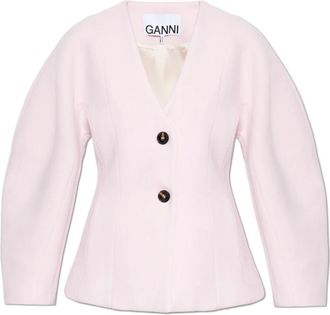 Ganni Donna, Giacche, Rosa, XS, new