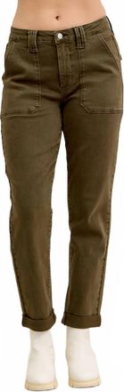 Judy Blue High Waist Aurora Weekender Jeans In Forest