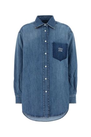 Miu Miu Denim Oversize Shirt