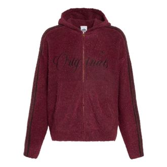adidas Crafted Jacket Hoodie Collegiate Burgundy KT0718