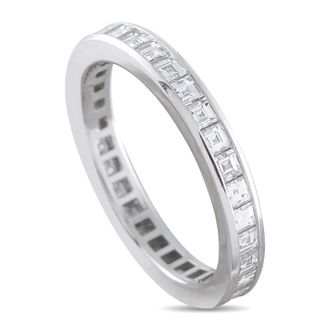 Tiffany & Co. Pre-Owned Tiffany Co. Platinum 1.02 ct Diamond Eternity Ring TI08 021726