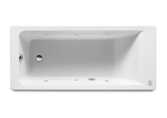 Roca Ba&ntilde;era Easy Tonic 160x75 Panel Digital Cromo