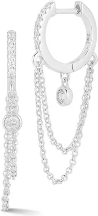 Glaze Jewelry Silver Cz Earrings