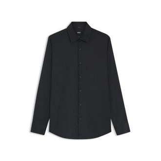 BOSS Slim-fit shirt in performance-stretch twill