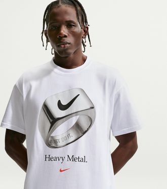 Nike Mens Nike Sportswear T-Shirt in White | IR4584-100