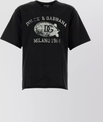 Dolce & Gabbana logo print cotton t-shirt