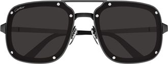 Cartier Ct0194S Santos De Sunglasses