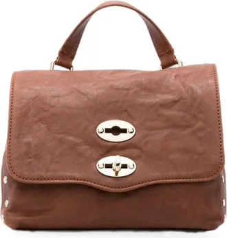 Zanellato Borsa a mano Zanellato Postina Officina Baby in pelle