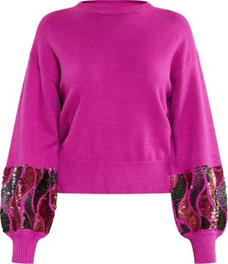 Faina Jumper Dames fuchsia