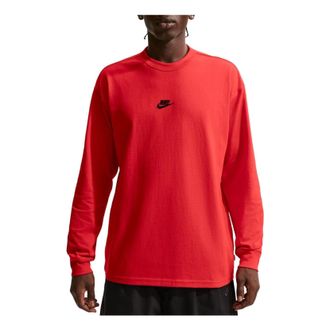 Nike Sportswear Premium Essentials Long-Sleeve T-Shirt University Red IH1127-657