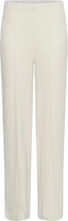 Soaked In Luxury Broeken, Dames, Wit, L, Rechte broek