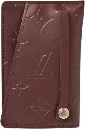 Louis Vuitton Pre-owned Canvas Keyring - Dames - Vintage Accessoires - Paars - ONE Size - Vintage