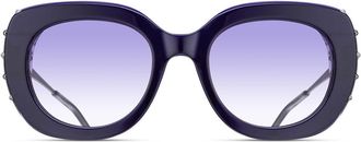 Matsuda M2069 DP Mens Sunglasses Purple Size 49