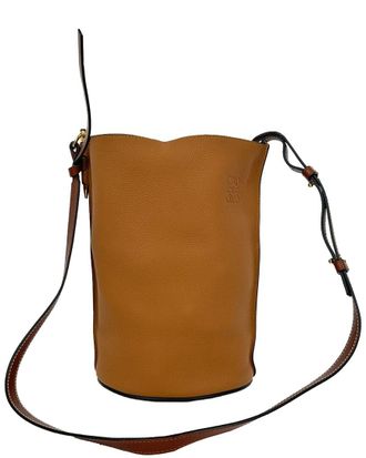 Loewe Camel Leather Gate Bucket Bag (Authentic Pre-Loved)