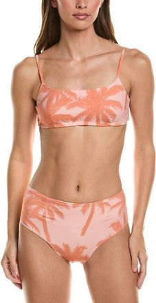 Maneb&igrave; Manebi 2pc Ribbed Bralette Bikini Set