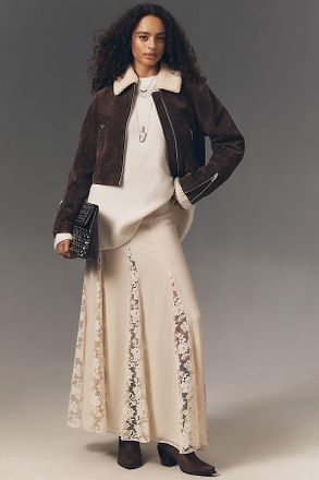 Shona Joy Presley Paneled Maxi Skirt