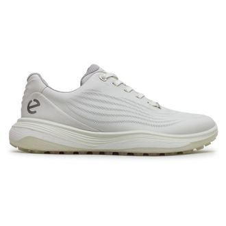 Ecco Ecco Golf LT1 Leather Womens Comfort Trainers - UK 7.5 - US 10-10.5 Women - EU 41 - White - Size:UK 7.5