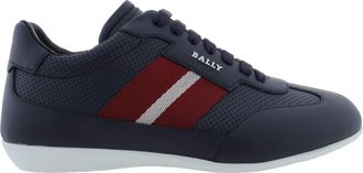 Bally Haldin Leather Low-Top Sneakers, Brand Size 5 ( US Size 6 )